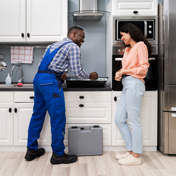 what kind of warranty do you offer on your cooktop repair services in Fremont